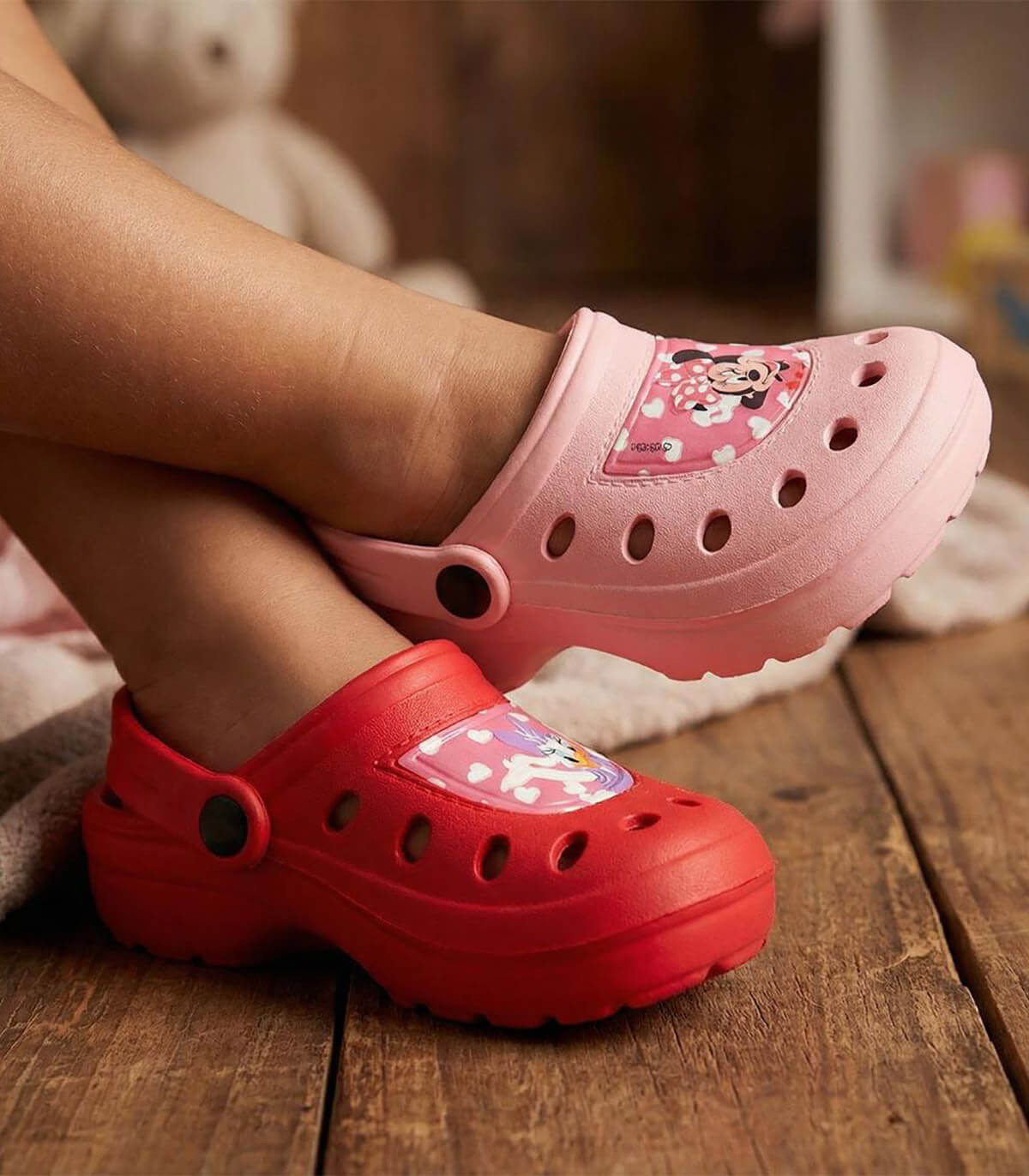 CHILDREN'S CROCS SLIPPERS MINNIE 2 COLORS 24-31 Cerda