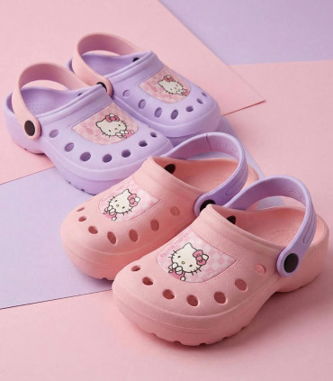 CHILDREN'S CROCS SLIPPERS HELLO KITTY 2 COLORS 24-31 Cerda