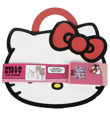 HELLO KITTY PASTEL COLORING SET Cerda