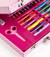 DRAWING SET IN A SUITCASE WITH METAL HANDLE HELLO KITTY Cerda