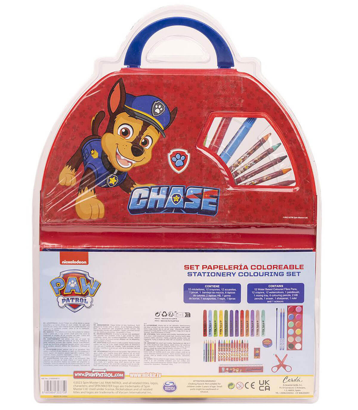 STUDENT DRAWING SET 50 PIECES IN BLISTER PAW PATROL Cerda