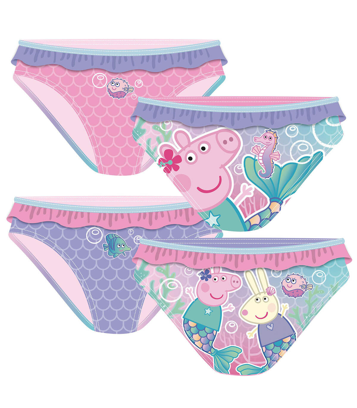 copy of CHILDREN'S SWIM BRIEFS PEPPA PIG 2-4-6 YEARS Arditex