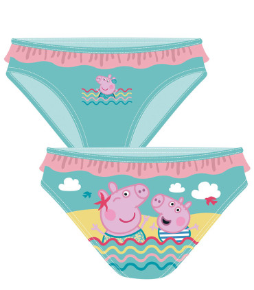 CHILDREN'S SWIM BRIEFS PEPPA PIG 2-4-6 YEARS Arditex