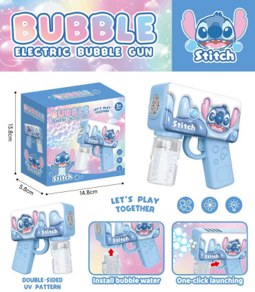 STITCH 3D BUBBLE GUN Armtoys