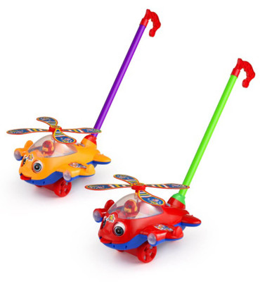 PUSH TOY AIRPLANE WITH PROPELLER Armtoys