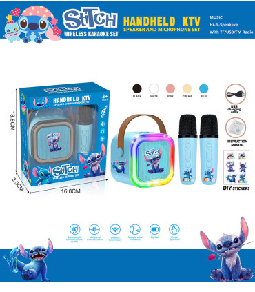 2 PCS. KARAOKE MICROPHONES WITH SPEAKER STITCH Armtoys