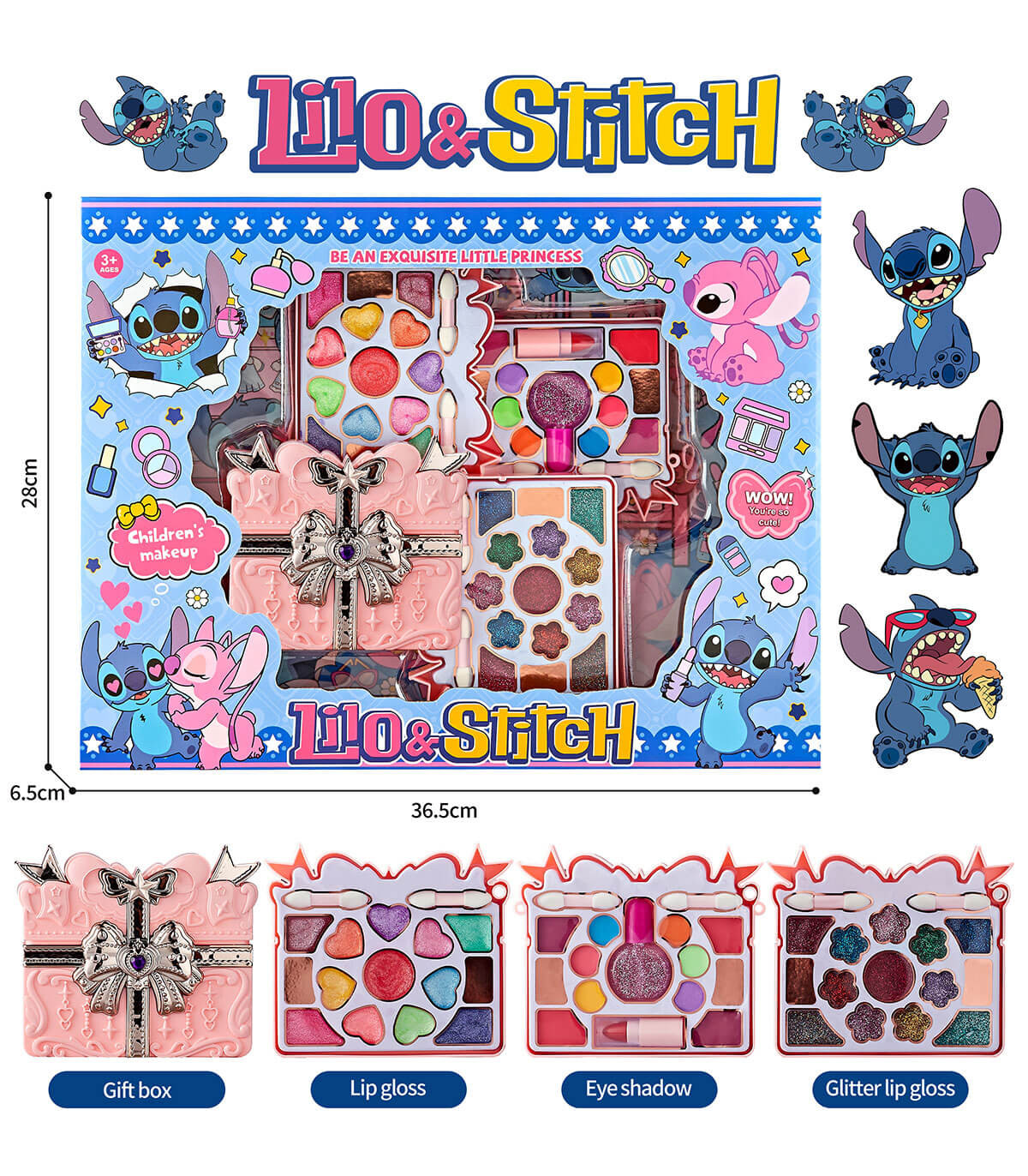 THREE-STORY MAKEUP IN A STITCH BOX Armtoys