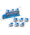 CHILDREN'S CAR CARRIER WITH 3 CONSTRUCTION VEHICLES IN BLISTER PACK 31 CM