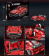 CHILDREN'S CONSTRUCTION SET RED BUGGY-CABRIO 403 PIECES Armtoys