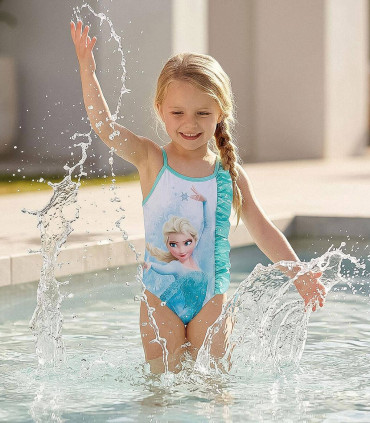 GIRLS' ONE-PIECE SWIMSUIT FROZEN 3-8 YEARS Cerda