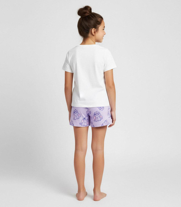 CHILDREN'S SUMMER PAJAMAS STITCH ANGEL 6-12 YEARS. Cerda