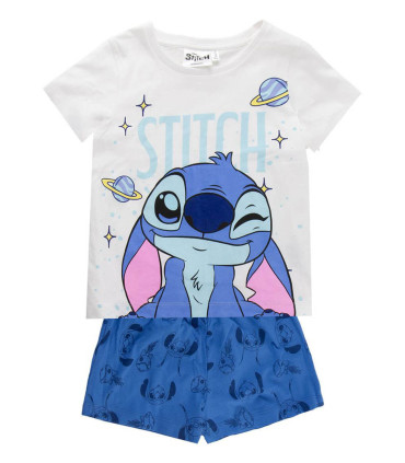 CHILDREN'S SUMMER PAJAMAS STITCH 6-12 YEARS Cerda