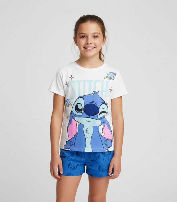 CHILDREN'S SUMMER PAJAMAS STITCH 6-12 YEARS Cerda