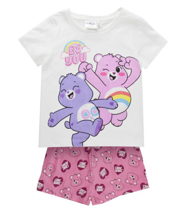 CHILDREN'S SUMMER PAJAMAS CARE BEARS 4-10 YEARS Cerda