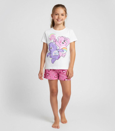 CHILDREN'S SUMMER PAJAMAS CARE BEARS 4-10 YEARS Cerda