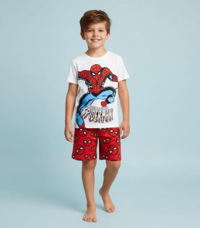 CHILDREN'S SUMMER PAJAMAS SPIDERMAN 3-8 YEARS Cerda