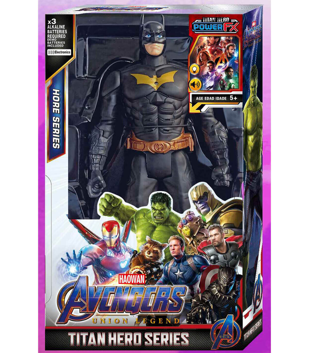 SUPERHERO FIGURES 16 TYPES - Heroes