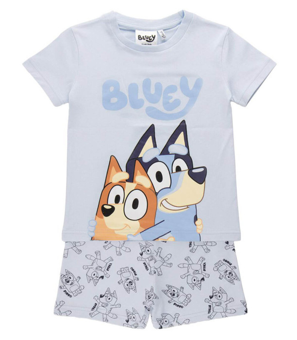 CHILDREN'S SUMMER PAJAMAS BLUEY BLUE 3-6 YEARS Cerda