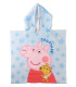 CHILDREN'S TOWEL PONCHO PEPPA PIG 55X54 CM Cerda