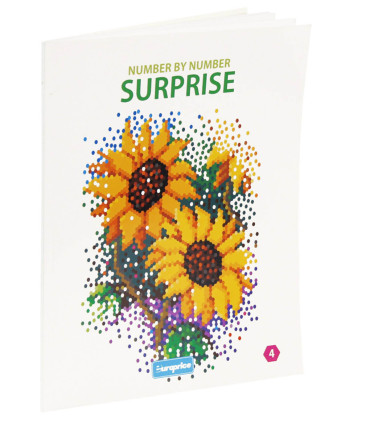 DRAW BY NUMBERS SURPRISE 48 PAGES 4 TYPES 