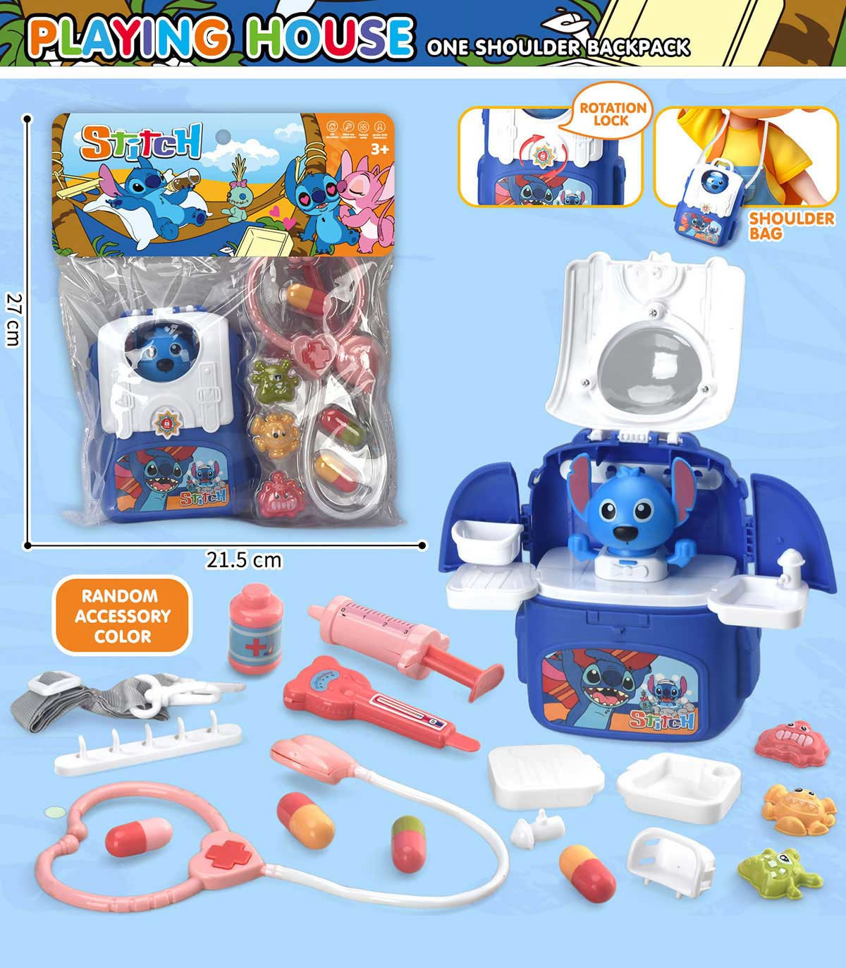 DOCTOR SET STITCH IN A BAG Armtoys