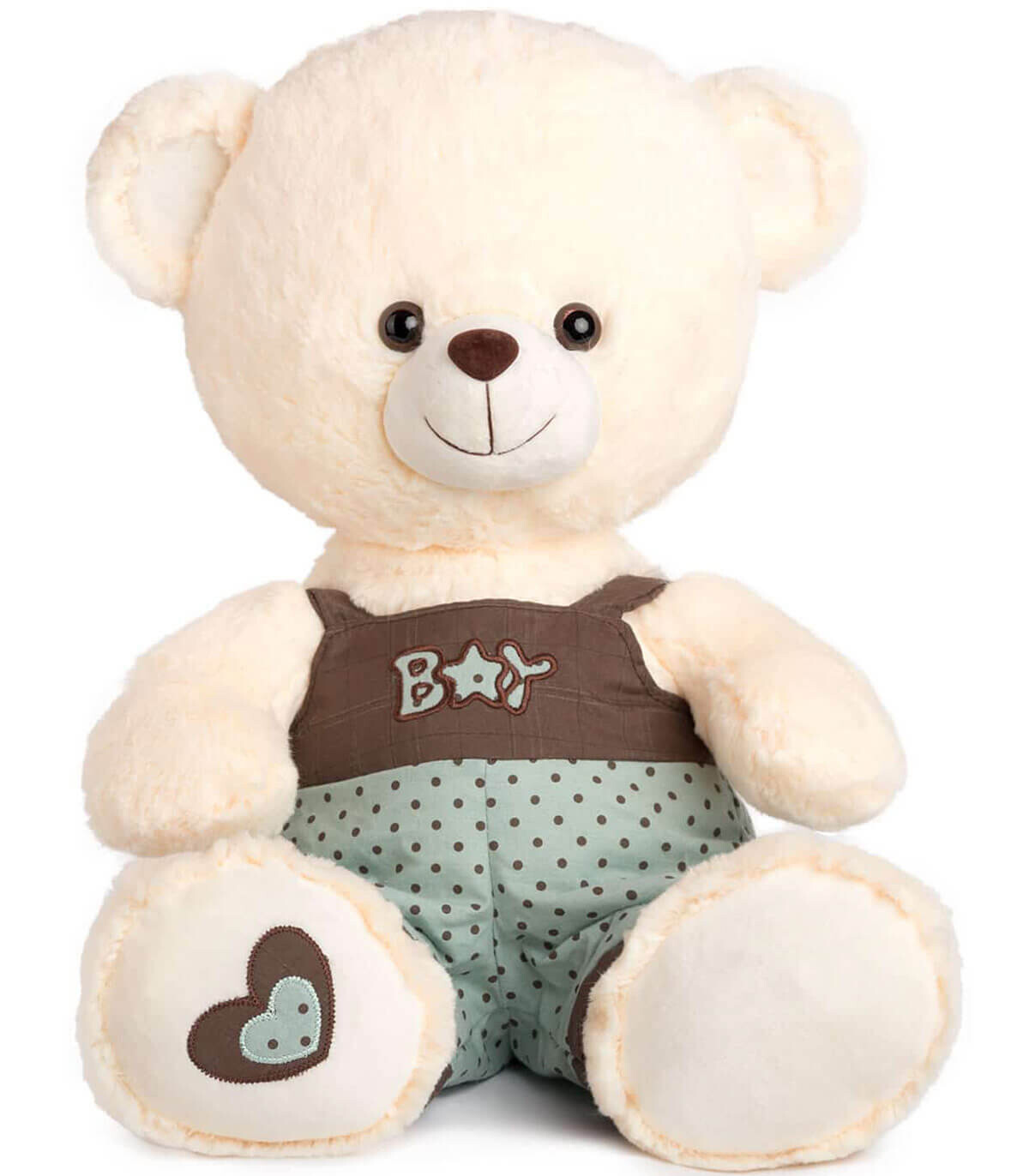 TEDDY BEAR WITH CLOTHES 2 TYPES 42 CM - Medium