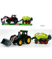 CHILDREN'S TRACTOR WITH BALER 47 CM