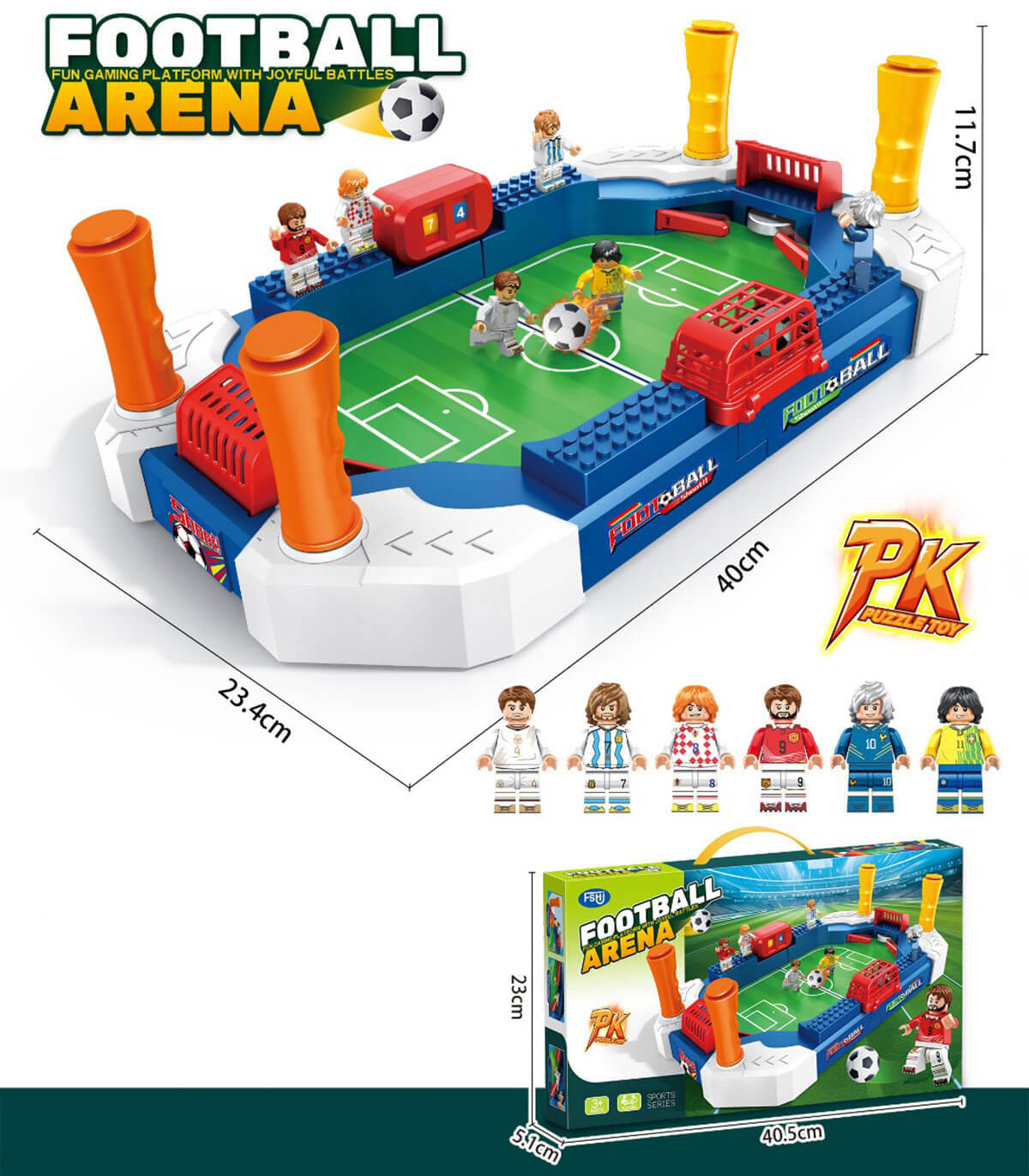 copy of FOOTBALL ARENA IN A SUITCASE Armtoys