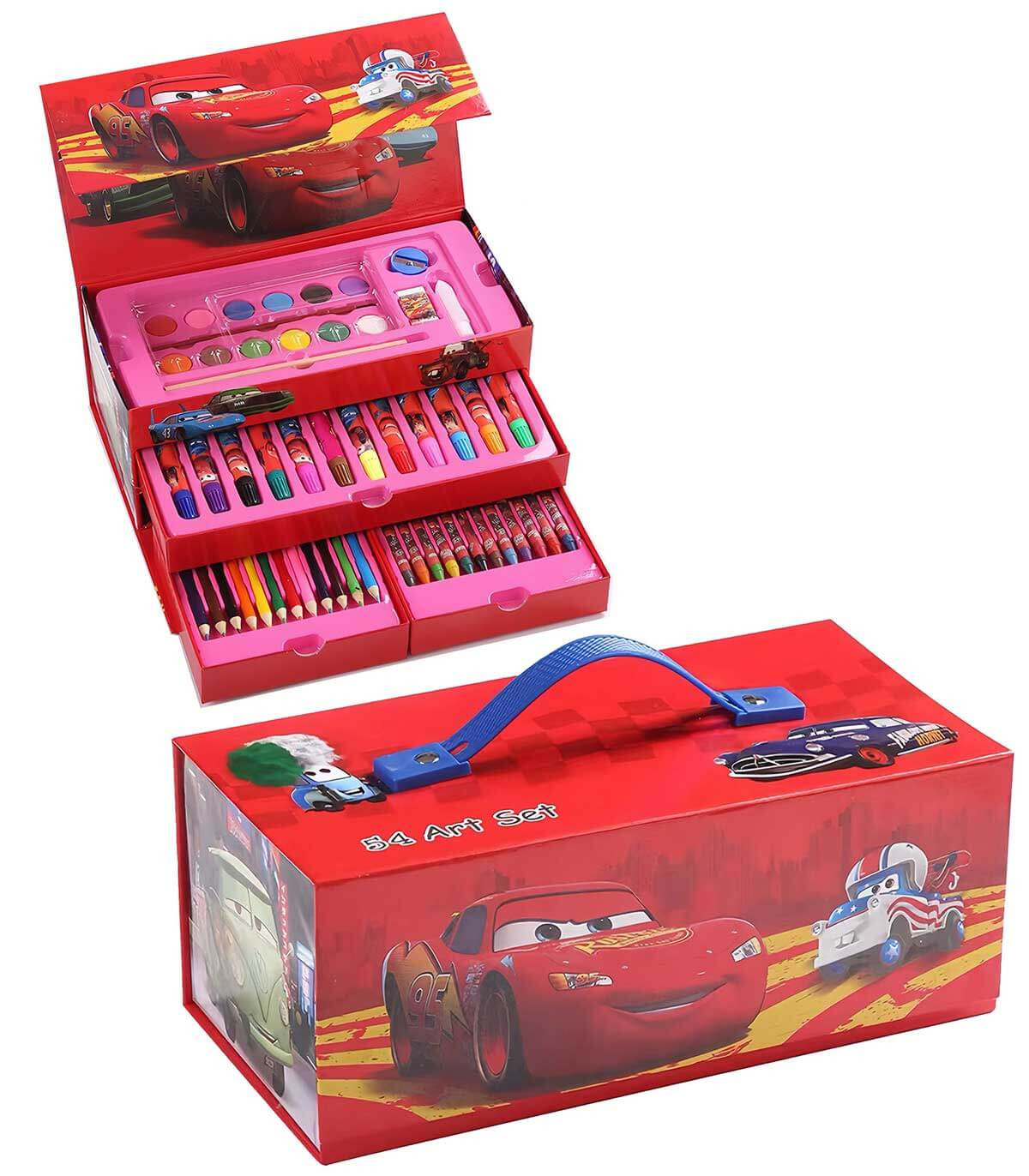 copy of CHILDREN'S DRAWING SET IN A THREE-TIER SPIDER SUITCASE Armtoys