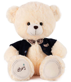 TEDDY BEAR GIRL AND BOY 42 CM - Medium