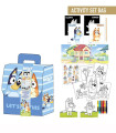 BLUEY ART SET IN A BAG