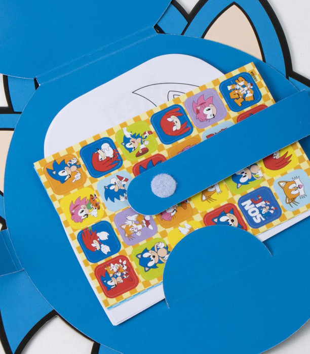 PASTEL COLORING SET IN A CARDBOARD BAG SONIC