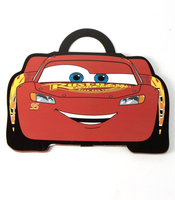 PASTEL COLORING SET IN CARDBOARD BAG CARS