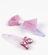 4 HAIR CLIPS ON CARD MINNIE
