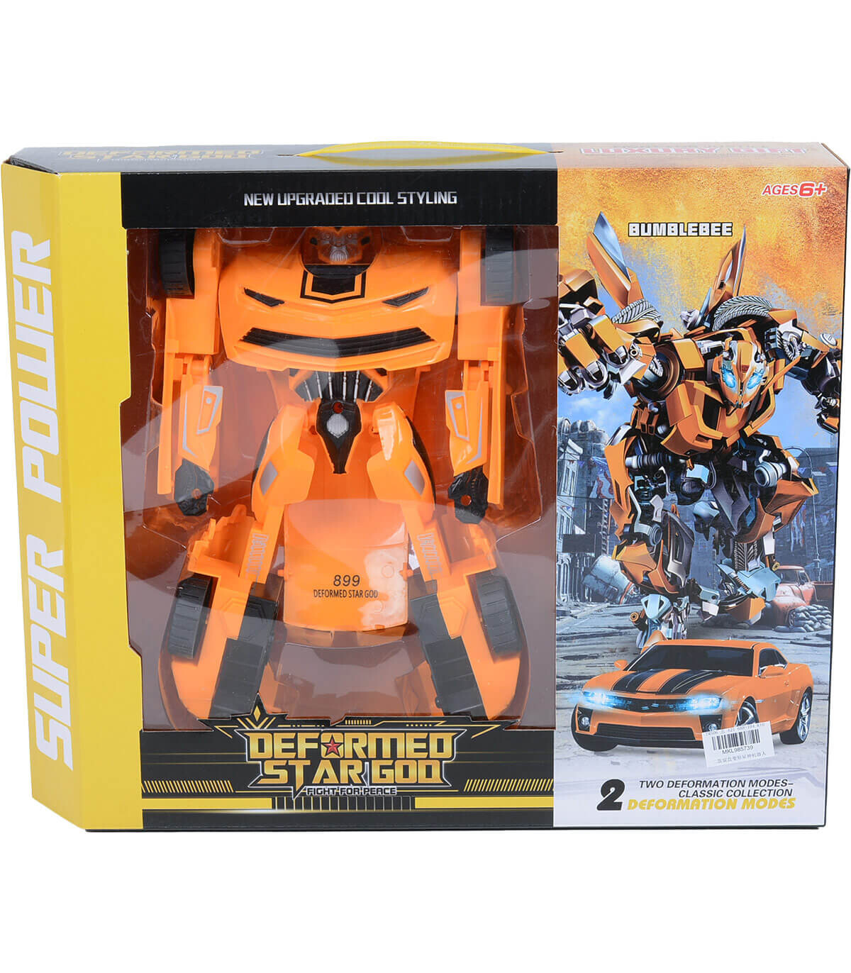 LARGE TRANSFORMER-ROBOT IN 2 COLORS - Transformers Figures