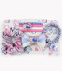 HAIR ACCESSORIES IN A STITCH SHOULDER BAG
