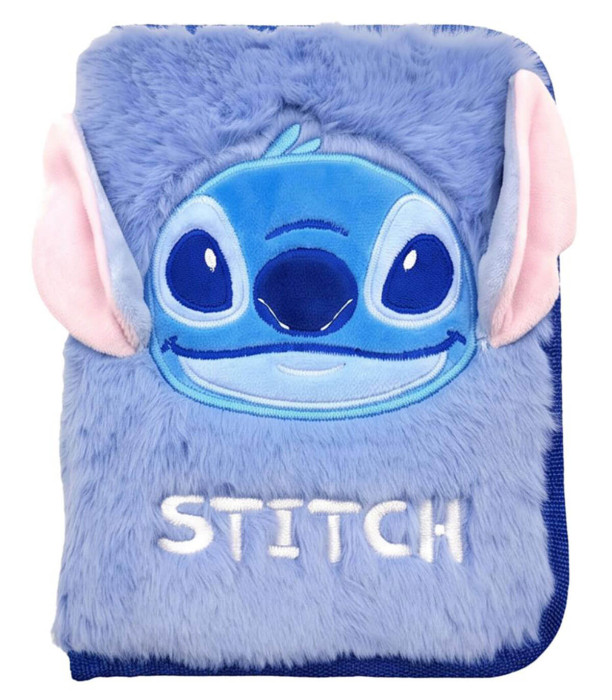 PLUSH PENCIL CASE WITH 2 COMPARTMENTS, STITCH