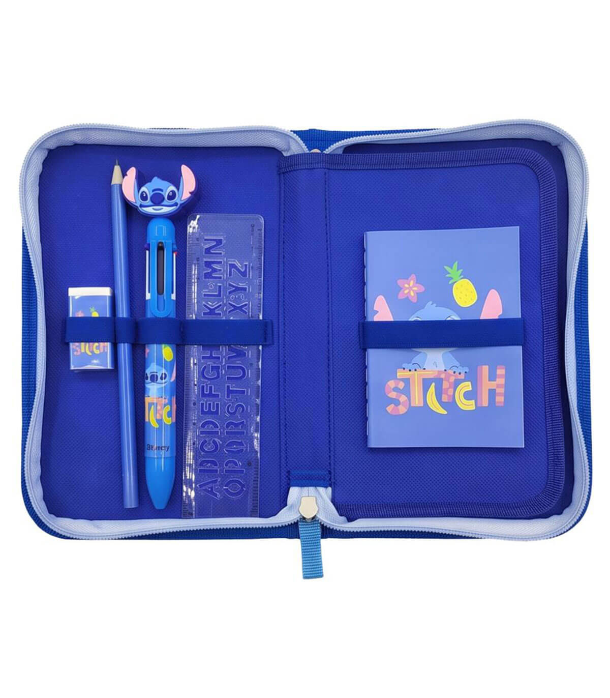 PLUSH PENCIL CASE WITH 2 COMPARTMENTS, STITCH