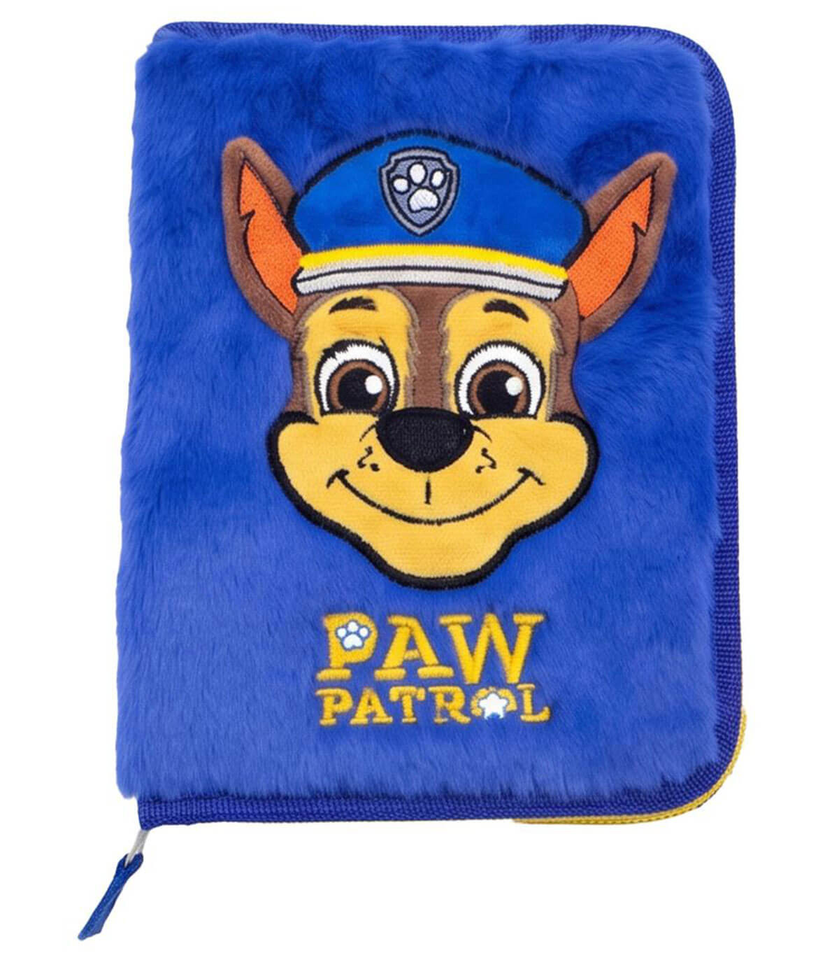 PLUSH PENCIL CASE WITH 2 COMPARTMENTS PAW PATROL