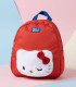 CHILDREN'S KINDERGARTEN BACKPACK WITH HELLO KITTY PLUSH FIGURE