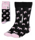 YOUTH SOCKS BARBIE BLACK 36/43