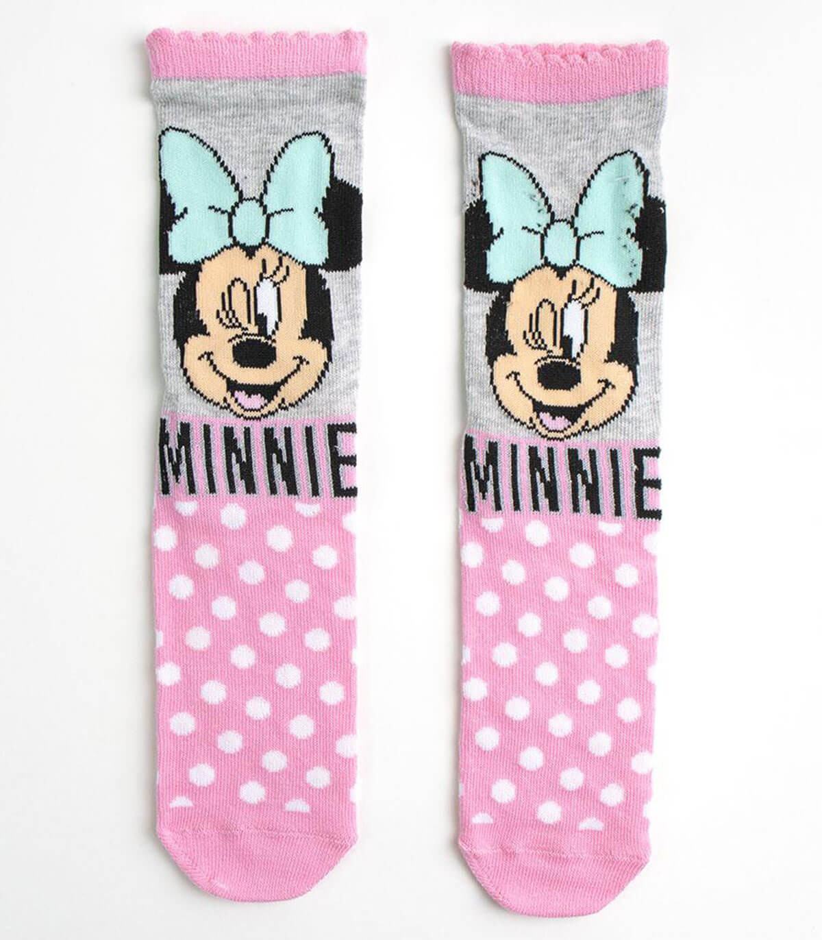 3 PCS. MINNIE KIDS' SOCKS 23-34