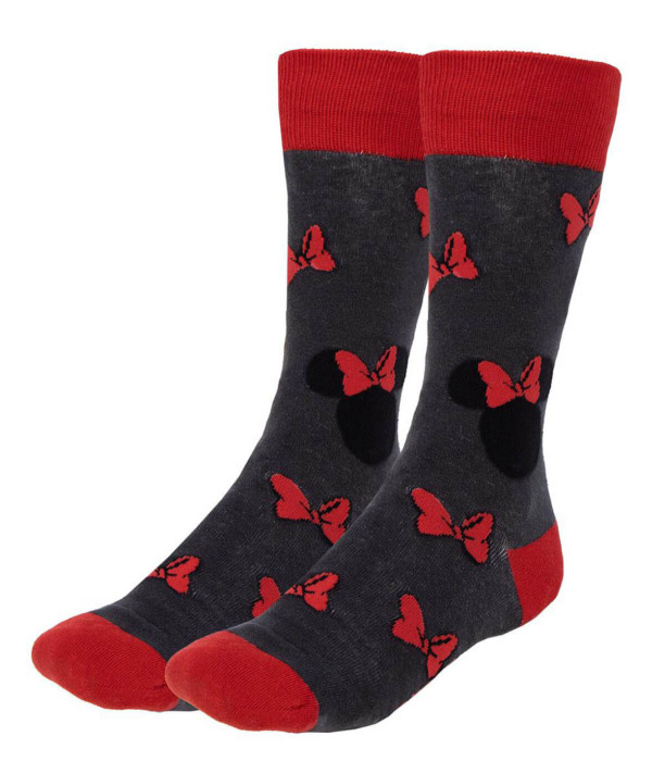3 PCS. YOUTH SOCKS MINNIE PREMIUM BOX 36/43