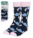 YOUTH SOCKS STITCH BLUE 36/43
