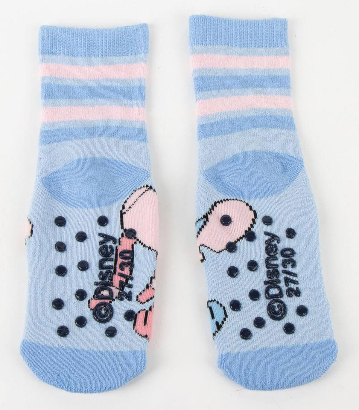 2 PAIRS KIDS' ANTI-SLIP SOCKS STITCH & ANGEL 27-38