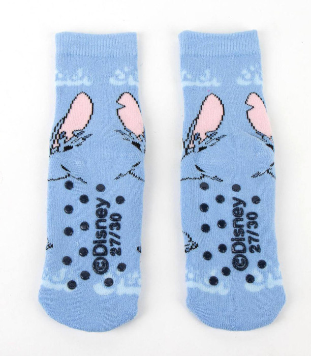 2 PAIRS KIDS' ANTI-SLIP SOCKS STITCH & ANGEL 27-38