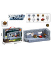 MAGNETIC CONSTRUCTION SET, 80 PIECES, MINECRAFT