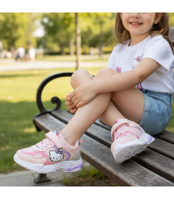 LIGHT-UP EVA SNEAKERS HELLO KITTY 25-32