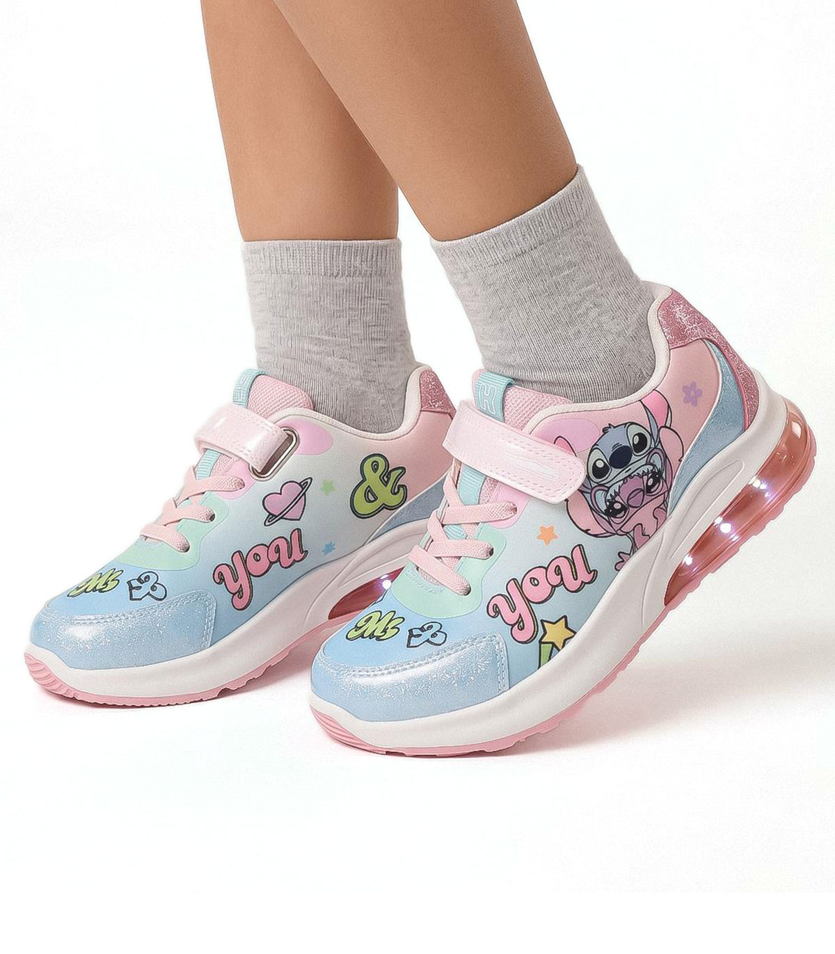 GLOWING PVC MARATHON SHOES STITCH YOU&ME 25-32