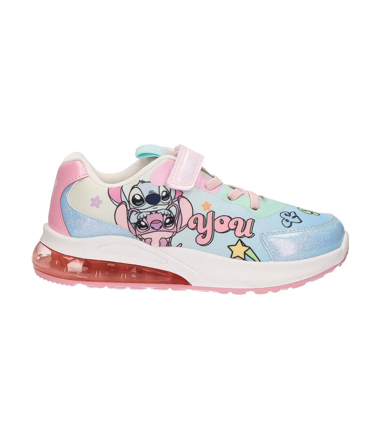 LIGHT-UP PVC SNEAKERS STITCH YOU&ME 25-32